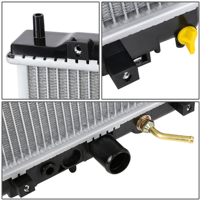 D-Motoring - 00-05 Eclipse/StrATus/Sebring L4 AT Radiators - Aluminum - 4