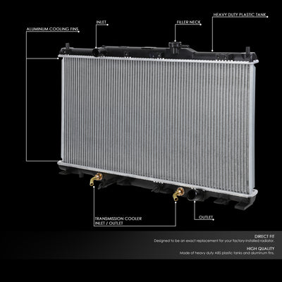 D-Motoring - 02-06 Toyota Camry L4 AT Radiators - Aluminum - 2