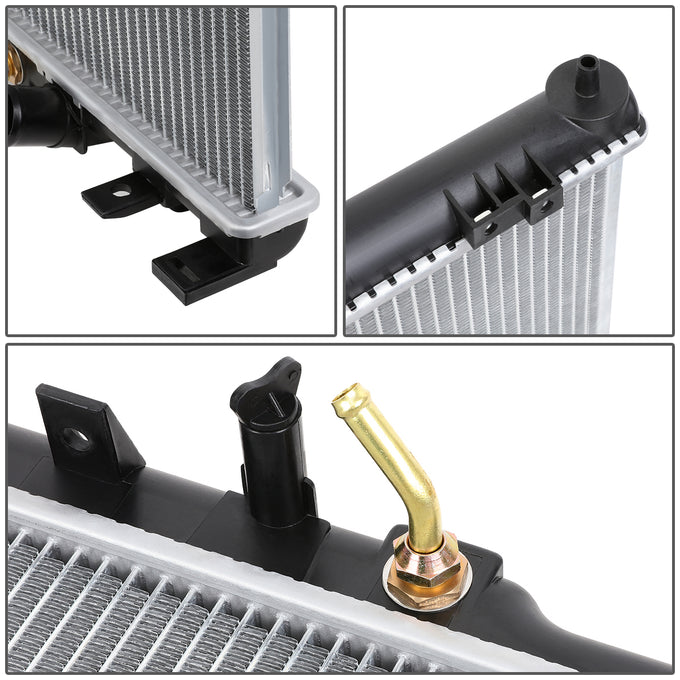 D-Motoring - 02-06 Toyota Camry L4 AT Radiators - Aluminum - 3
