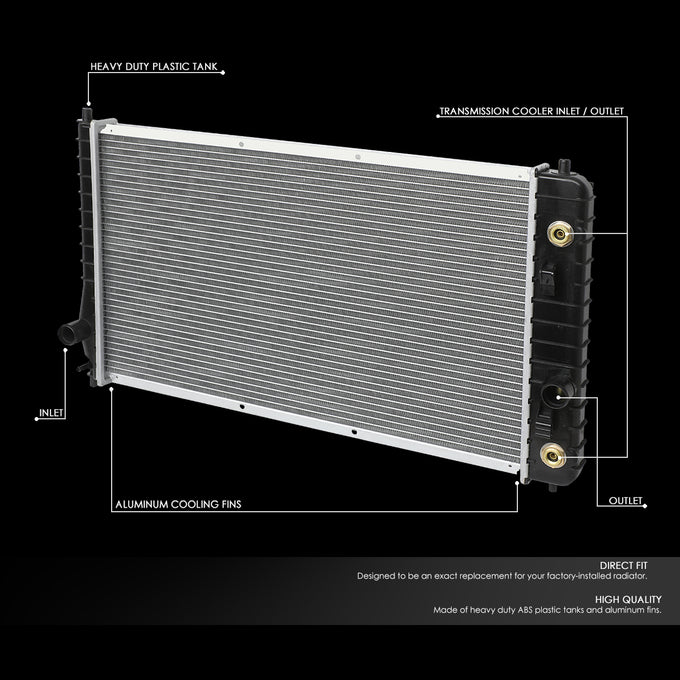 D-Motoring - Radiator - Aluminum - Chevy Cavalier/Pontiac Sunfire - 2