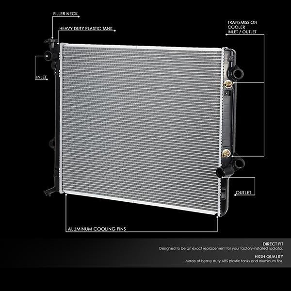 D-Motoring - 03-09 4Runner Gx470 4.7 AtRadiator - Aluminum - 2