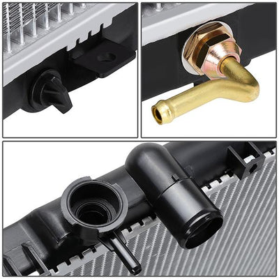 03-06 Mitsubishi Outlander 2.4 Radiator - OE Style - Aluminum - 4