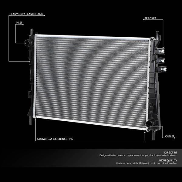 02-08 Jaguar X-Type 2.5 3.0 Radiator - OE Style - Aluminum - 2
