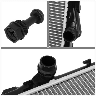 D-Motoring - 99-09 Bmw 3-Series Z4 AT MT Radiator - Aluminum - 4