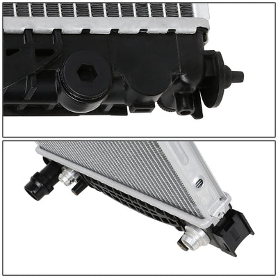 D-Motoring - 96-02 Audi A4 1.8T A6 2.8/RS4 S4 2.7 Radiators - Aluminum - 4