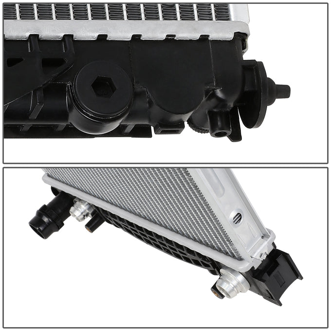 D-Motoring - 96-02 Audi A4 1.8T A6 2.8/RS4 S4 2.7 Radiators - Aluminum - 4