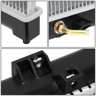D-Motoring - 03-08 Mazda 6 3.0L V6Radiator - Aluminum - 4