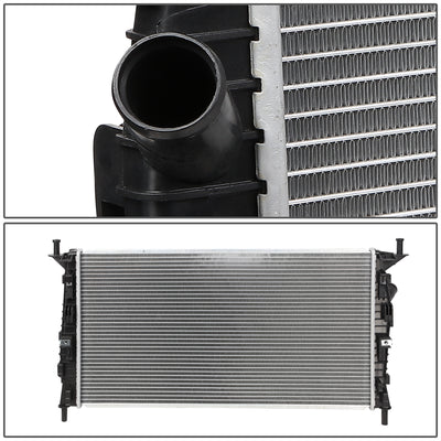 D-Motoring - Radiator - Aluminum - 04-09 Mazida 3 2.0L 2.3L 2.3L Turbo AT - 3