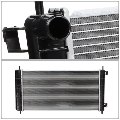 D-Motoring - Radiator - Aluminum - Chevy Malibu 3.5L 3.9L AT / Pontiac G6 3.5L AT - 3
