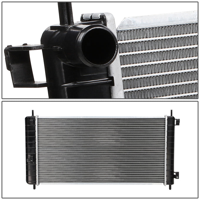D-Motoring - Radiator - Aluminum - Chevy Malibu 3.5L 3.9L AT / Pontiac G6 3.5L AT - 3