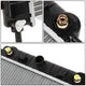 D-Motoring - Radiator - Aluminum - Chevy Malibu 3.5L 3.9L AT / Pontiac G6 3.5L AT - 5