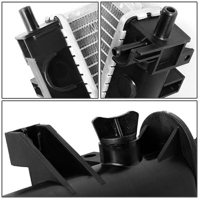 04-09 Cadillac STS/SRX At Radiator - OE Style - Aluminum - 4