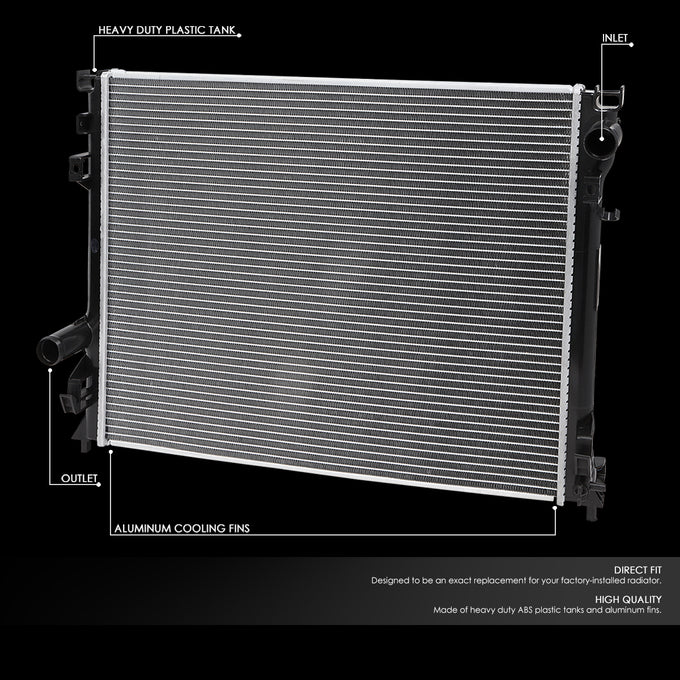 D-Motoring - Radiator - Aluminum - Chrysler 300/Dodge Charger - 2