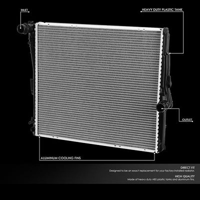 04-06 BMW X3 Radiator - OE Style - Aluminum - 2
