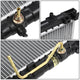 D-Motoring - Radiator - Aluminum - 04-09 KIA Spectra(5) 2.0L - 4