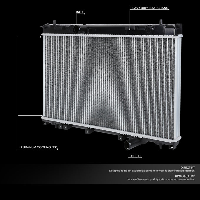 D-Motoring - 03-05 Dodge Neon SRT-4 Radiator - Aluminum - 2