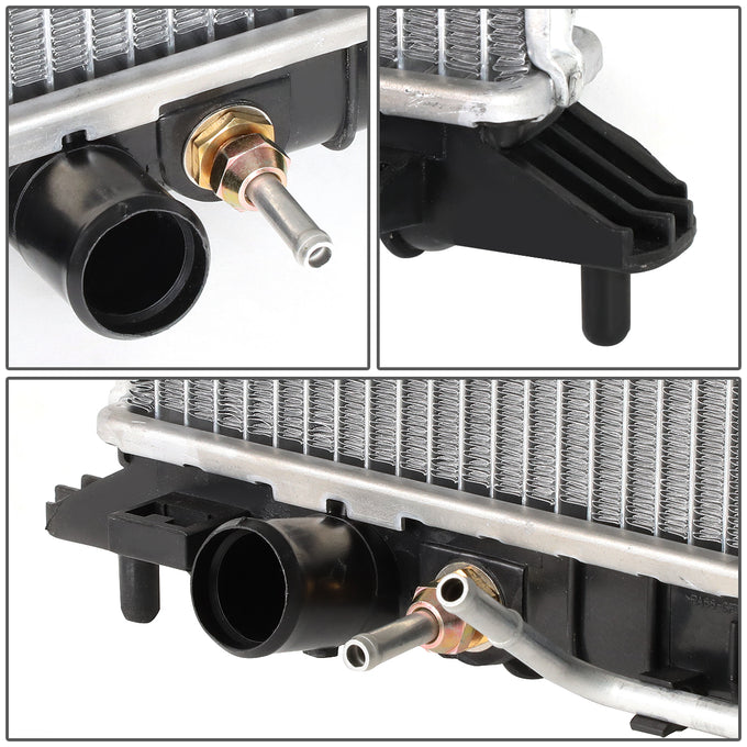 D-Motoring - 06-11 Kia Rio Rio5Radiator - OE Style - Aluminum - 4