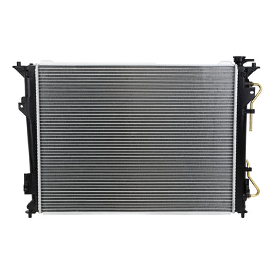 D-Motoring - 06-11 Hyundai Azera Kia Optima AT Radiator - Aluminum - 5