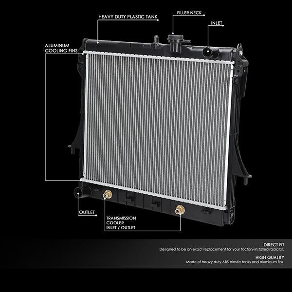 09-12 Colorado Canyon 5.3L AT Radiator - Factory Style - Aluminum - OEM-RA-2855 - 2
