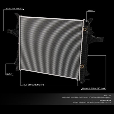 D-Motoring - 03-14 Volvo Xc90 S80 3.2 ATRadiator - OE Style - Aluminum - 2