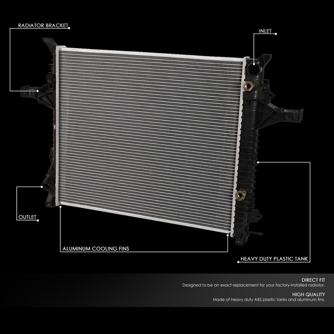 D-Motoring - 03-14 Volvo Xc90 S80 3.2 ATRadiator - OE Style - Aluminum - 2