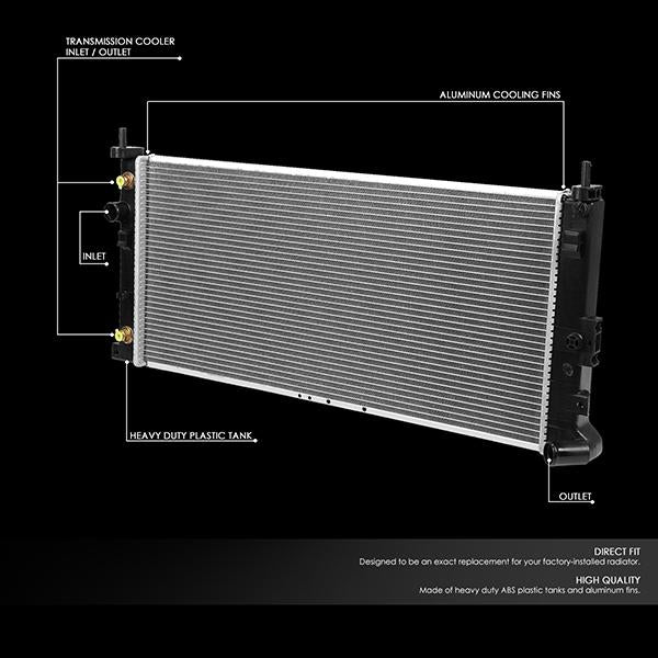 2881 Radiator 06-09 Chevy Uplander, Pontiac Montana 2881 Replacement Radiator - CA ...