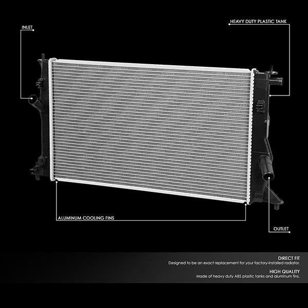06-10 Mazda 5 2.3L Automatic AT Aluminum Replacement Radiator - 2894 ...
