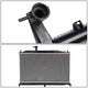 D-Motoring - Radiator - Aluminum - Dodge Attitude 1.4L 1.6L AT / Hyundai Accent 1.6L AT - 3