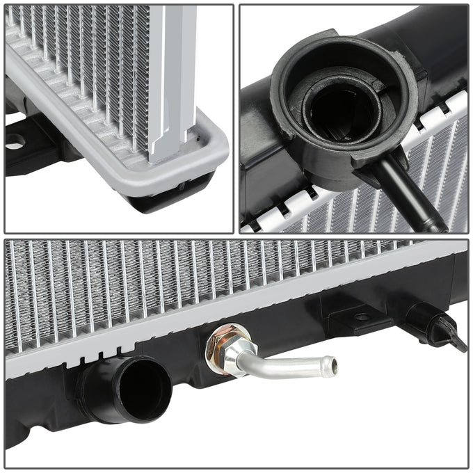 D-Motoring - 05-07 Honda Accord 2.4L Radiator - Aluminum - 3