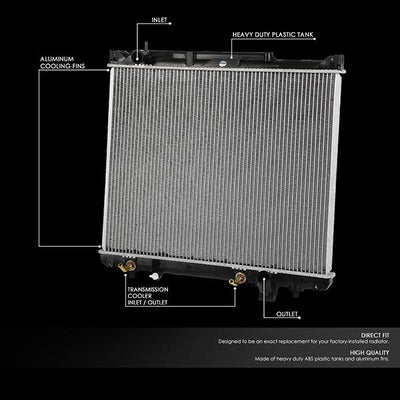 04-06 Suzuki XL-7 2.7 Radiator - OE Style - Aluminum - 2