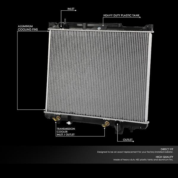 04-06 Suzuki XL-7 2.7 Radiator - OE Style - Aluminum - 2
