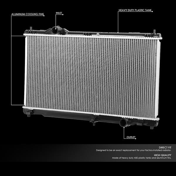 06-15 Lexus IS250 IS350 Radiator - OE Style - Aluminum - 2