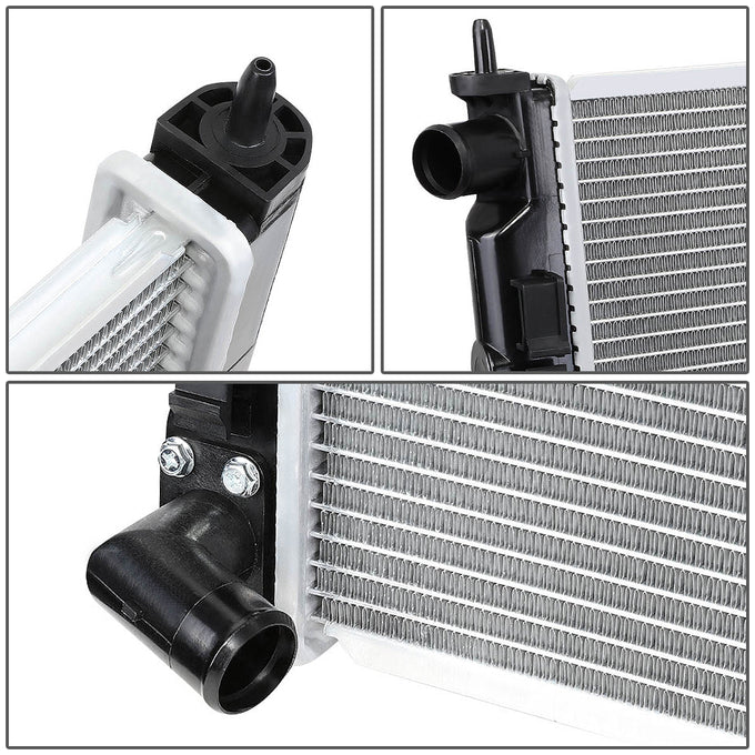 D-Motoring - 08-14 Mitsubishi Lancer/Outlander AT Radiators - Aluminum - 3