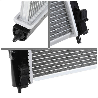 D-Motoring - 08-14 Mitsubishi Lancer/Outlander AT Radiators - Aluminum - 4