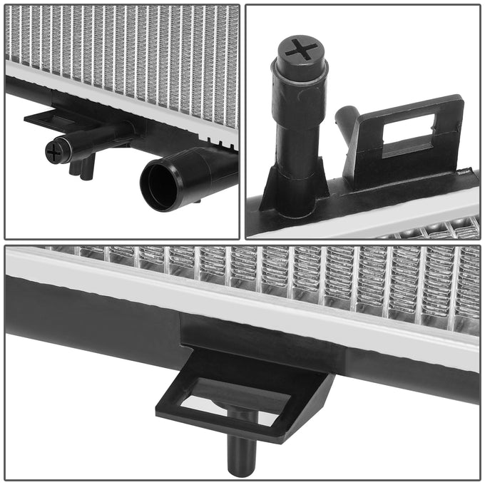 D-Motoring - 07-12 Nissan Sentra Radiator - Aluminum - 4