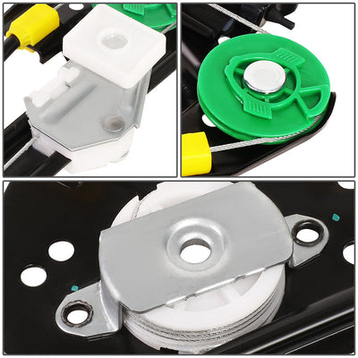 96-03 Mercedes-Benz E320  E430 E55 AMG Power Window Regulator w/o Motor - Rear Left Driver Side