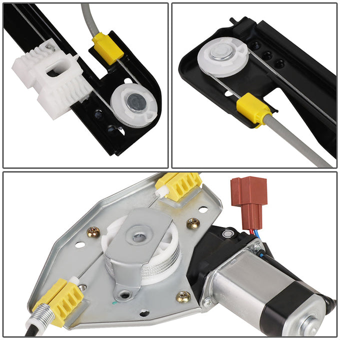 96-00 Dodge Grand Caravan  Plymouth Voyager Power Window Regulator w/Motor - Front Right Side