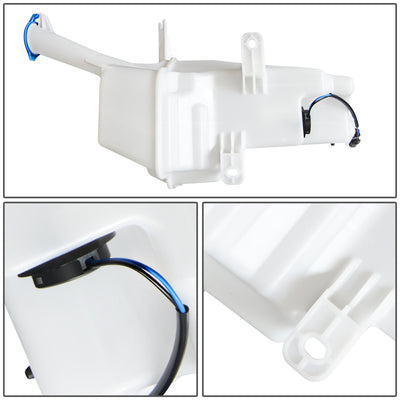 13-17 Hyundai Elantra GT Windshield Washer Reservoir Tank Bottle w/Level Sensor+Fluid Pump