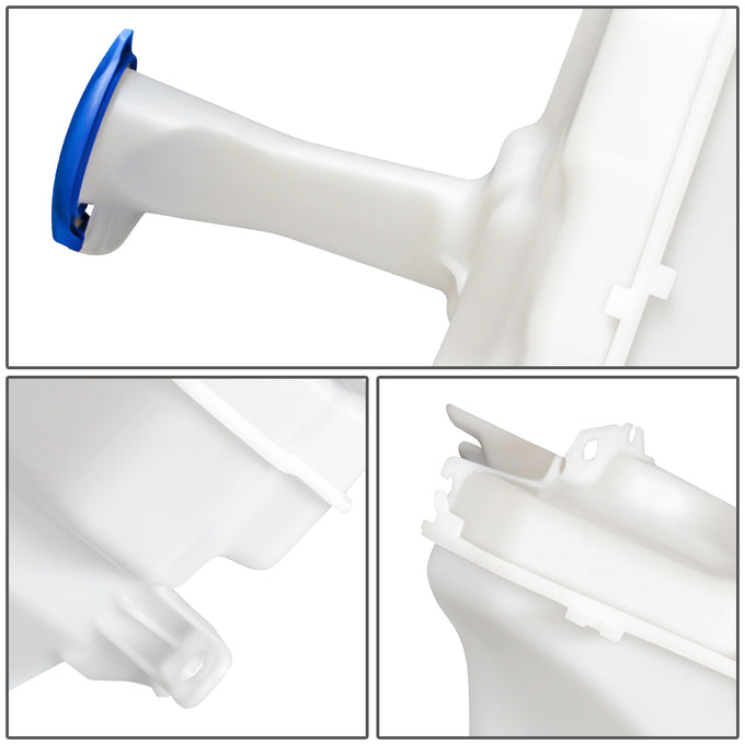 14-16 Hyundai Elantra Windshield Washer Reservoir Tank Bottle w/Fluid Pump