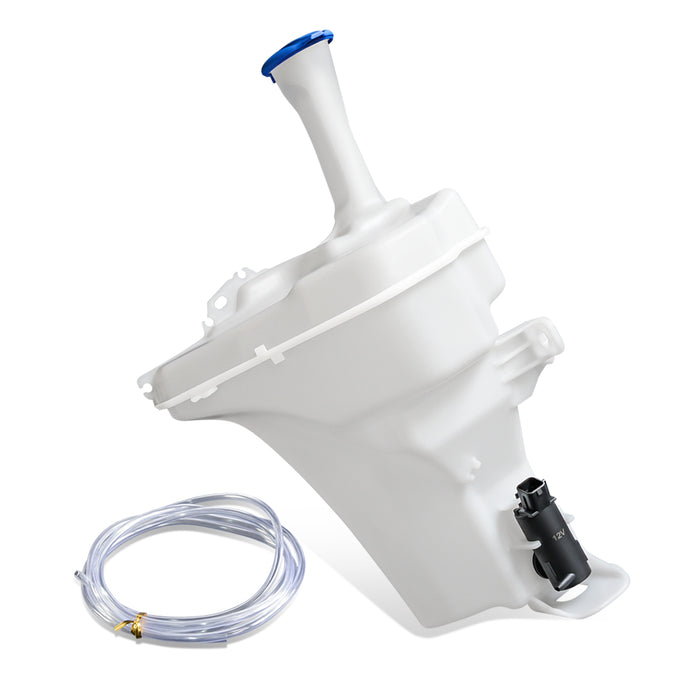 14-16 Hyundai Elantra Windshield Washer Reservoir Tank Bottle w/Fluid Pump