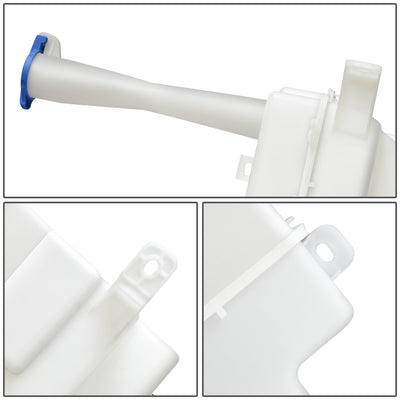 07-10 Hyundai Elantra Windshield Washer Reservoir Tank Bottle w/Level Sensor+Fluid Pump