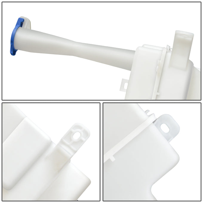 07-10 Hyundai Elantra Windshield Washer Reservoir Tank Bottle w/Level Sensor+Fluid Pump