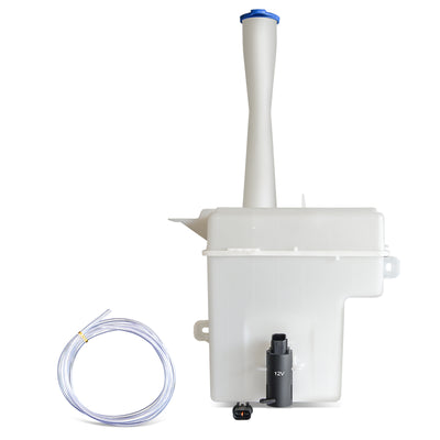 07-10 Hyundai Elantra Windshield Washer Reservoir Tank Bottle w/Level Sensor+Fluid Pump