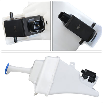 12-15 Kia Rio Windshield Washer Reservoir Tank Bottle w/Fluid Pump