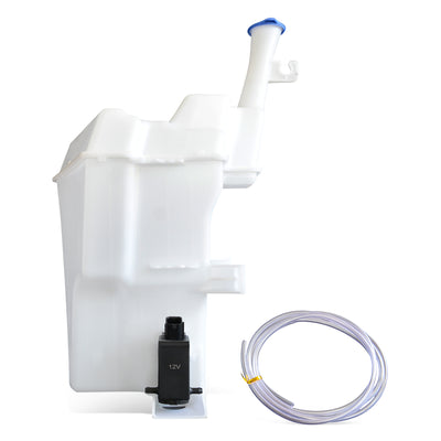 12-15 Kia Rio Windshield Washer Reservoir Tank Bottle w/Fluid Pump