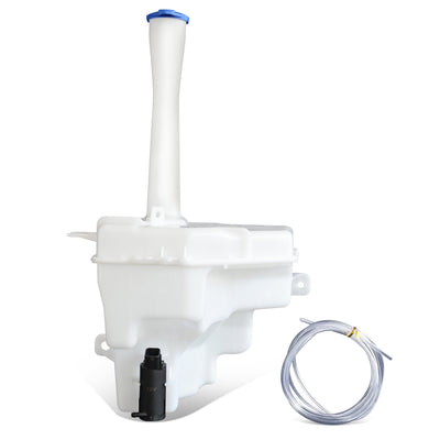 10-13 Kia Forte Windshield Washer Reservoir Tank Bottle w/Fluid Pump