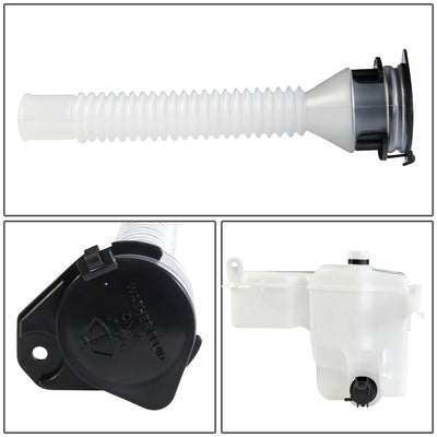 06-15 Lexus IS250 IS350 Windshield Washer Reservoir Tank Bottle w/Level Sensor+Fluid Pump