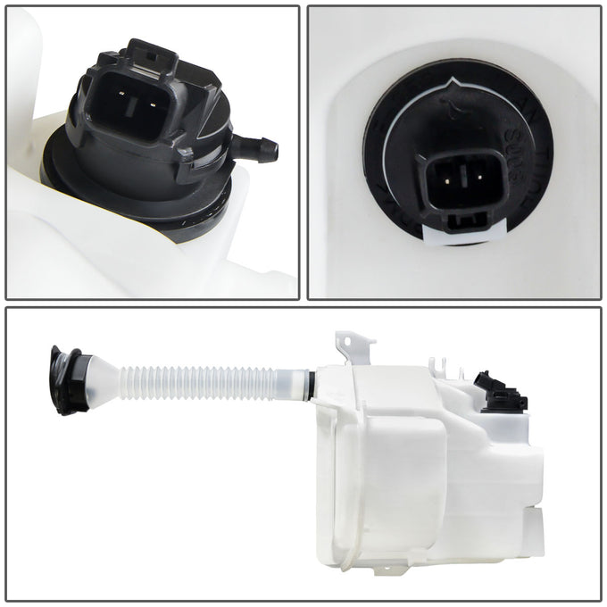07-11 Lexus GS350 GS450H Windshield Washer Reservoir Tank Bottle w/Level Sensor+Fluid Pump