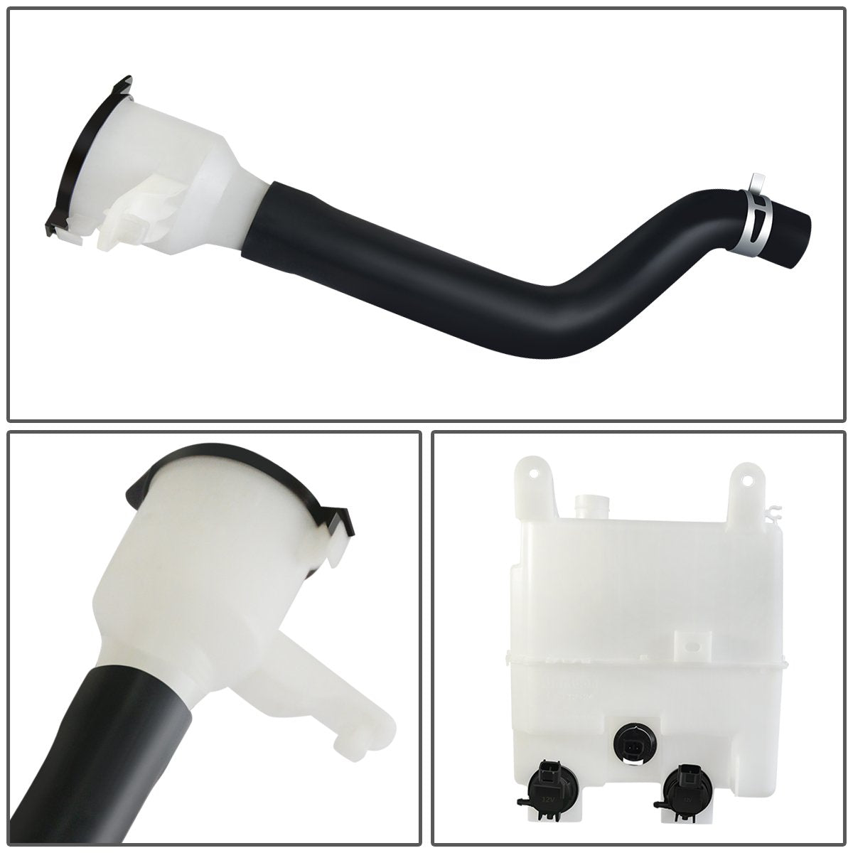06-08 Lexus RX400H Windshield Washer Reservoir Tank Bottle w/Level