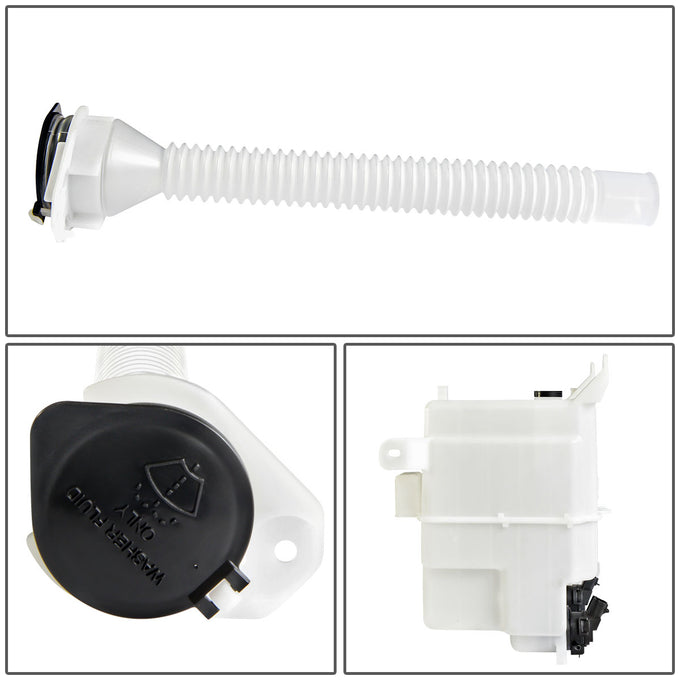 04-06 Lexus RX330 07-09 RX350 Windshield Washer Reservoir Tank Bottle w/Level Sensor+Fluid Pump